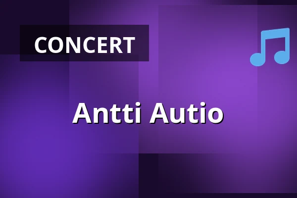 Antti Autio — Sawohouse Garden Live, Kuopio