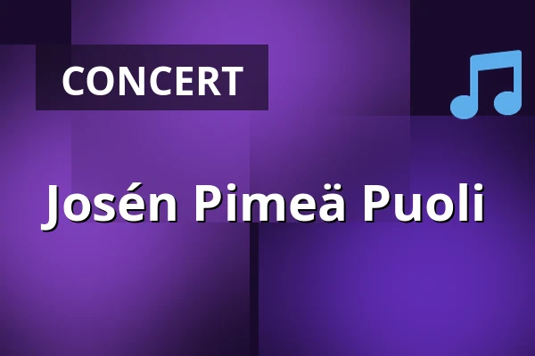 Josén Pimeä Puoli — G Livelab Tampere, Tampere