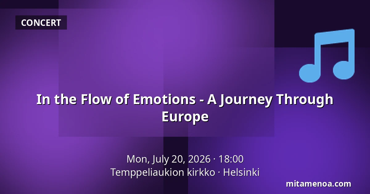 In the Flow of Emotions - A Journey Through Europe — Temppeliaukion kirkko, Helsinki