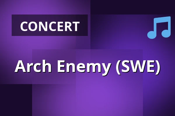 Arch Enemy (SWE) — Tavastia-klubi, Helsinki