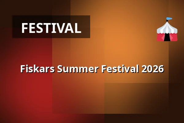 Fiskars Summer Festival 2026 — Fiskars