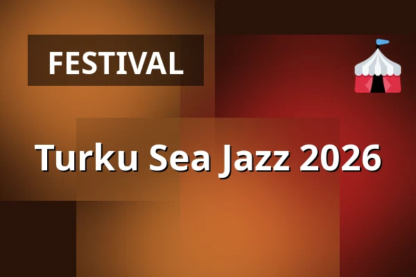 Turku Sea Jazz 2026 — Forum Marinum, Turku