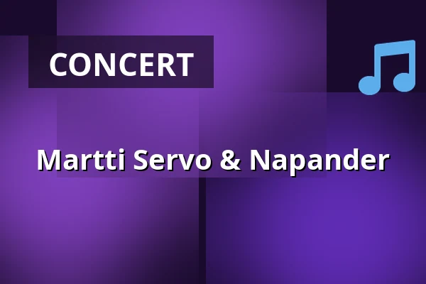 Martti Servo & Napander — Tavastia-klubi, Helsinki