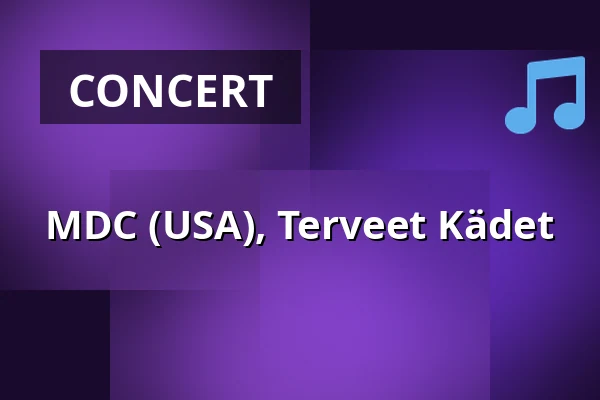 MDC (USA), Terveet Kädet — On The Rocks, Helsinki