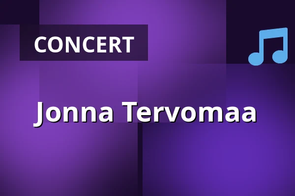 Jonna Tervomaa — Tavastia-klubi, Helsinki