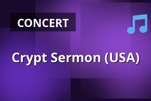 Crypt Sermon (USA) — On The Rocks, Helsinki