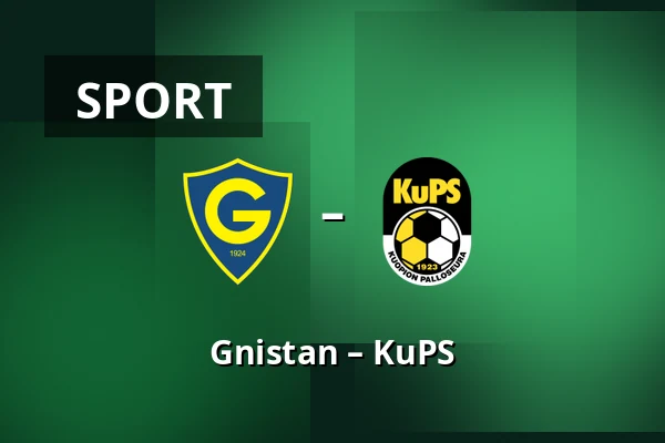 Gnistan – KuPS — Mustapekka Areena, Helsinki