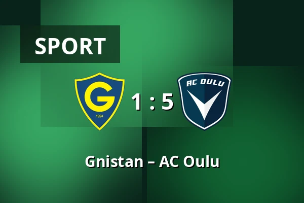 Gnistan – AC Oulu — Mustapekka Areena, Helsinki