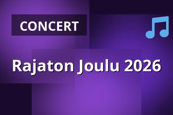Rajaton Joulu 2026 — SIBELIUSTALO, Lahti