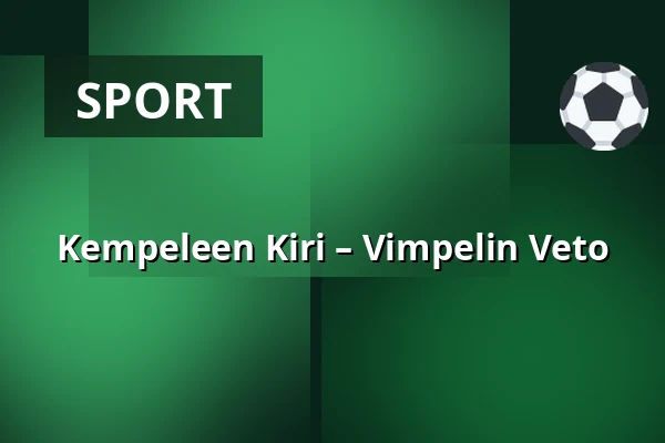 Kempeleen Kiri – Vimpelin Veto — Autofix1.com Areena, Kempele