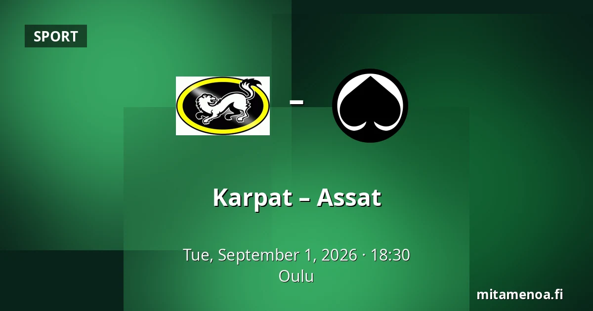 Karpat – Assat — Oulu