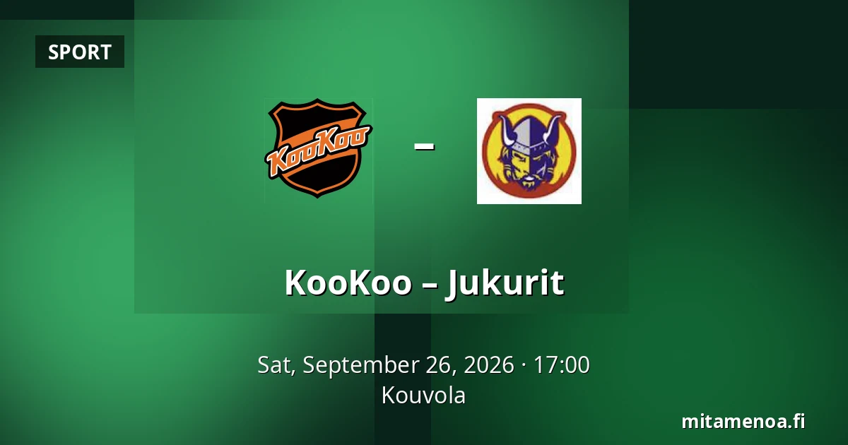KooKoo – Jukurit — Kouvola