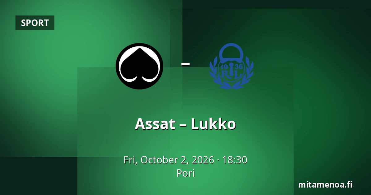 Assat – Lukko — Pori