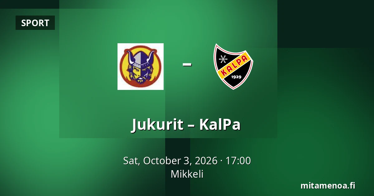 Jukurit – KalPa — Mikkeli
