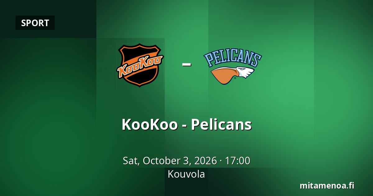 KooKoo – Pelicans — Kouvola