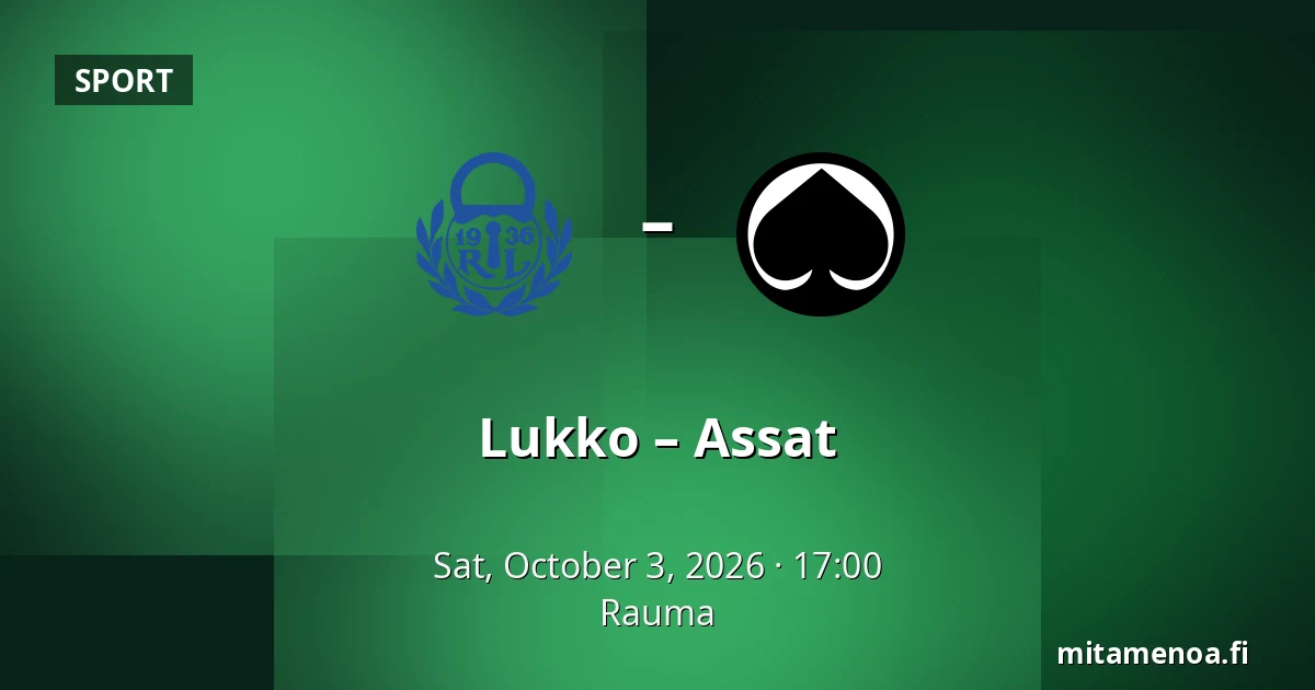 Lukko – Assat — Rauma