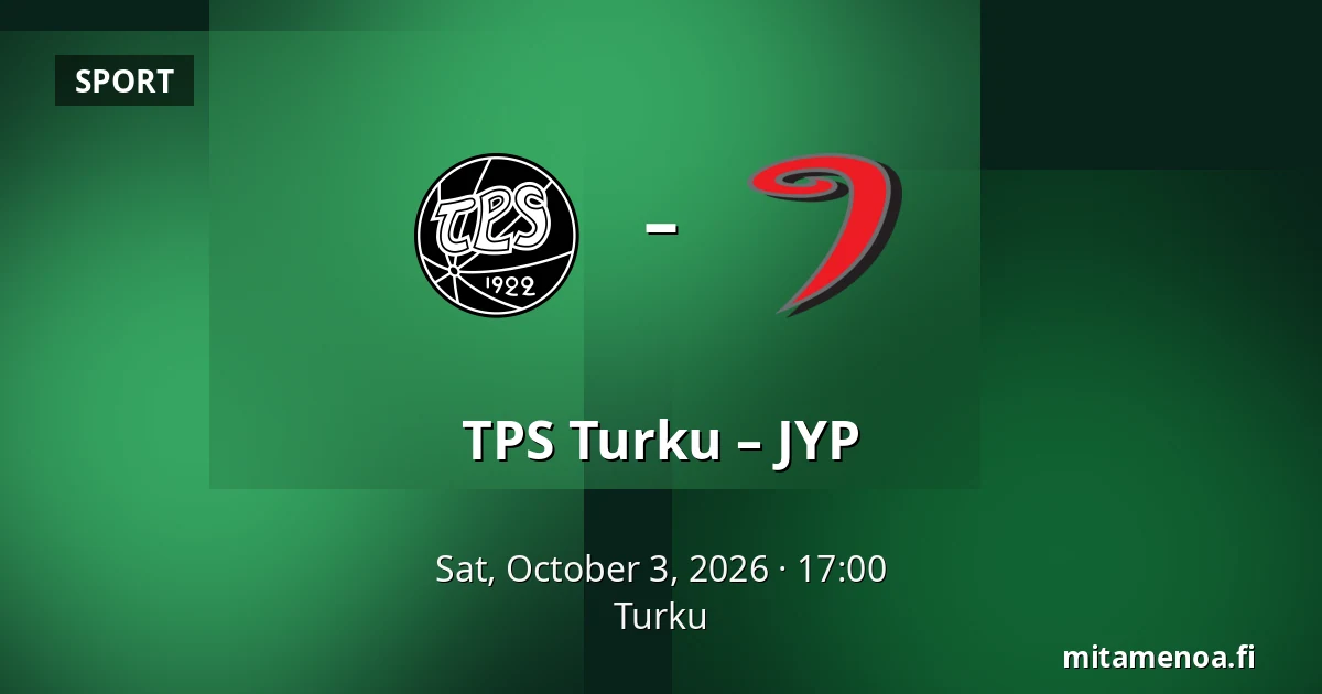 TPS Turku – JYP — Turku