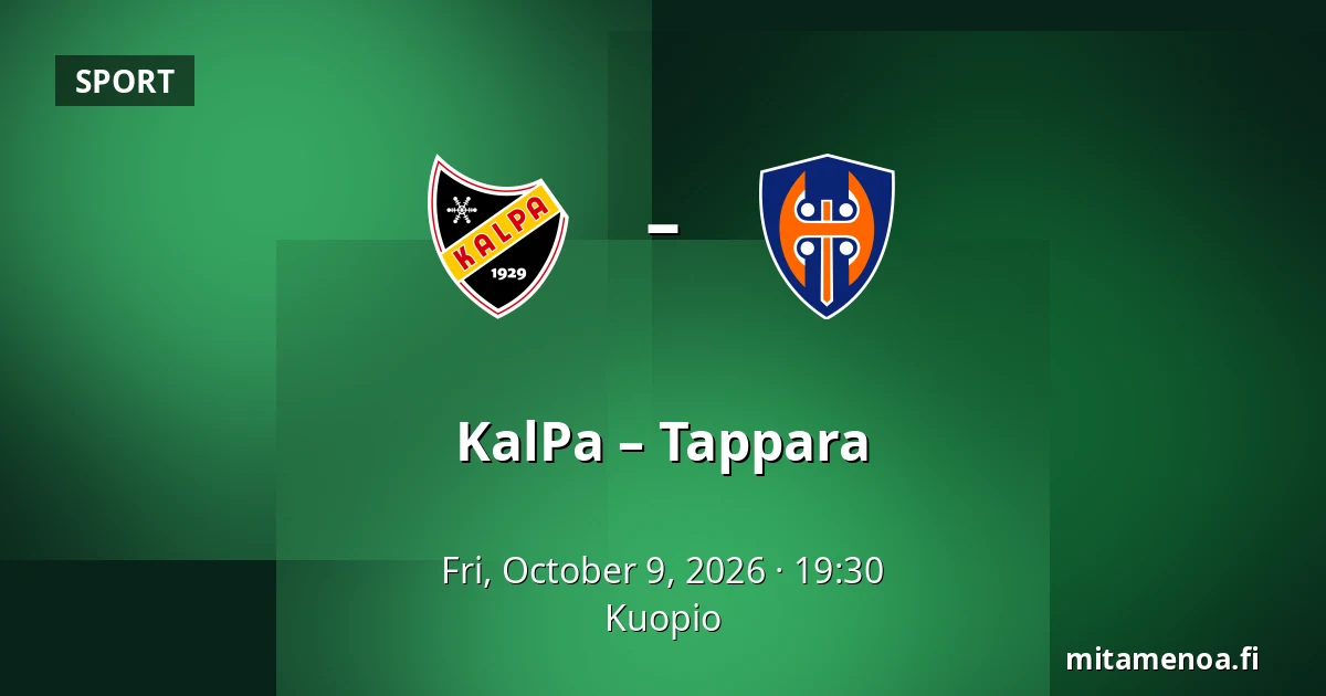 KalPa – Tappara — Kuopio
