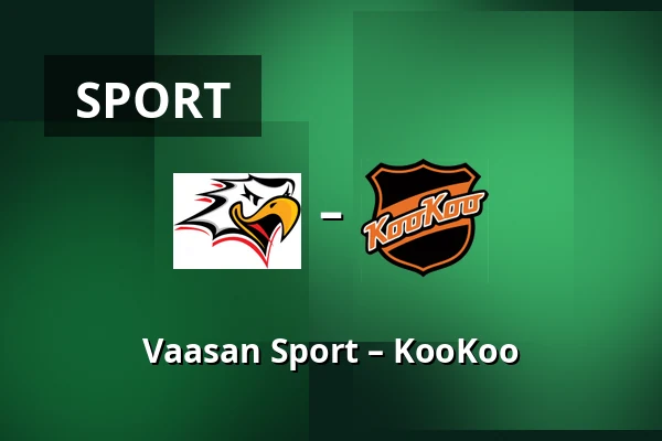 Vaasan Sport – KooKoo — Vaasa