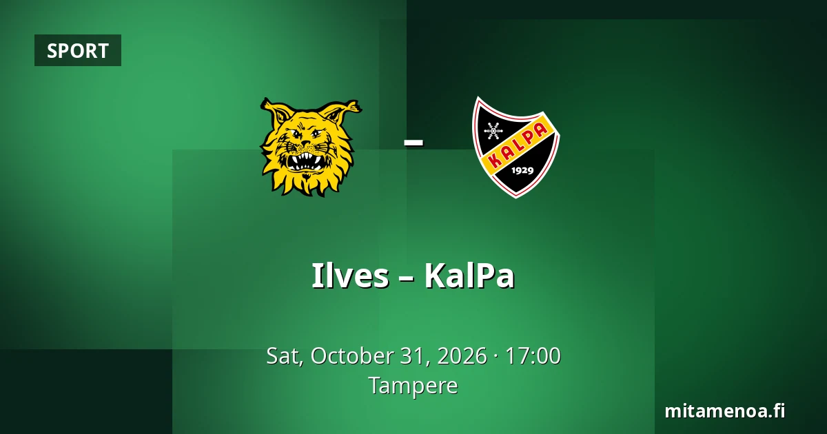 Ilves – KalPa — Tampere