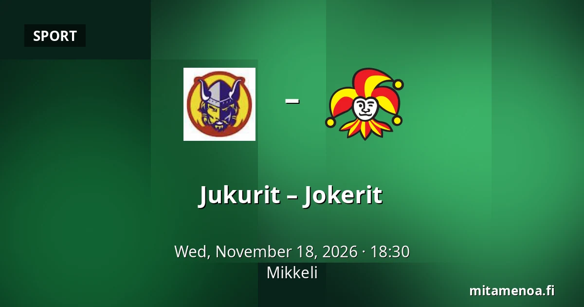 Jukurit – Jokerit — Mikkeli