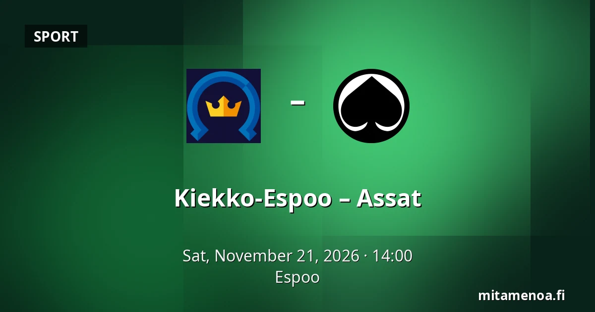 Kiekko-Espoo – Assat — Espoo