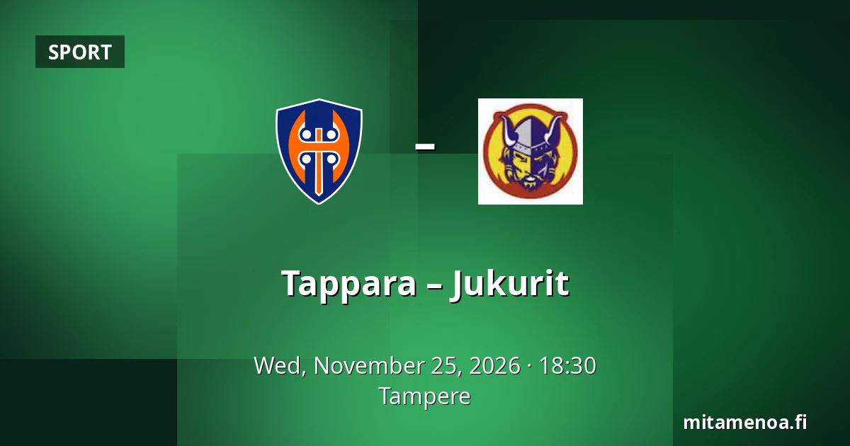 Tappara – Jukurit — Tampere