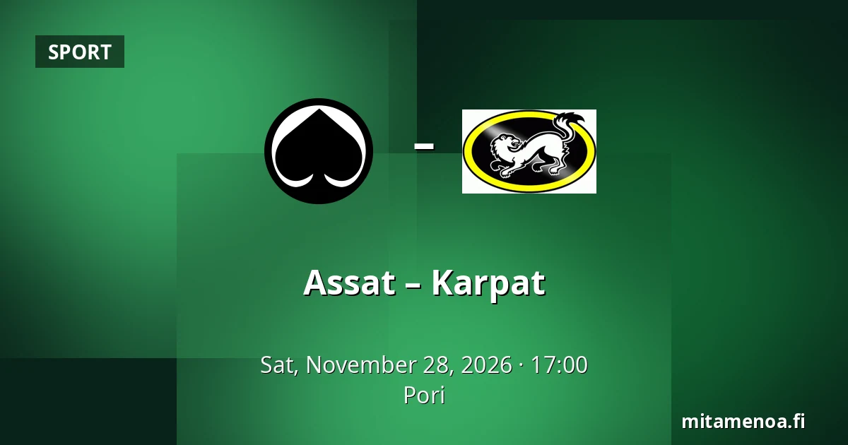 Assat – Karpat — Pori