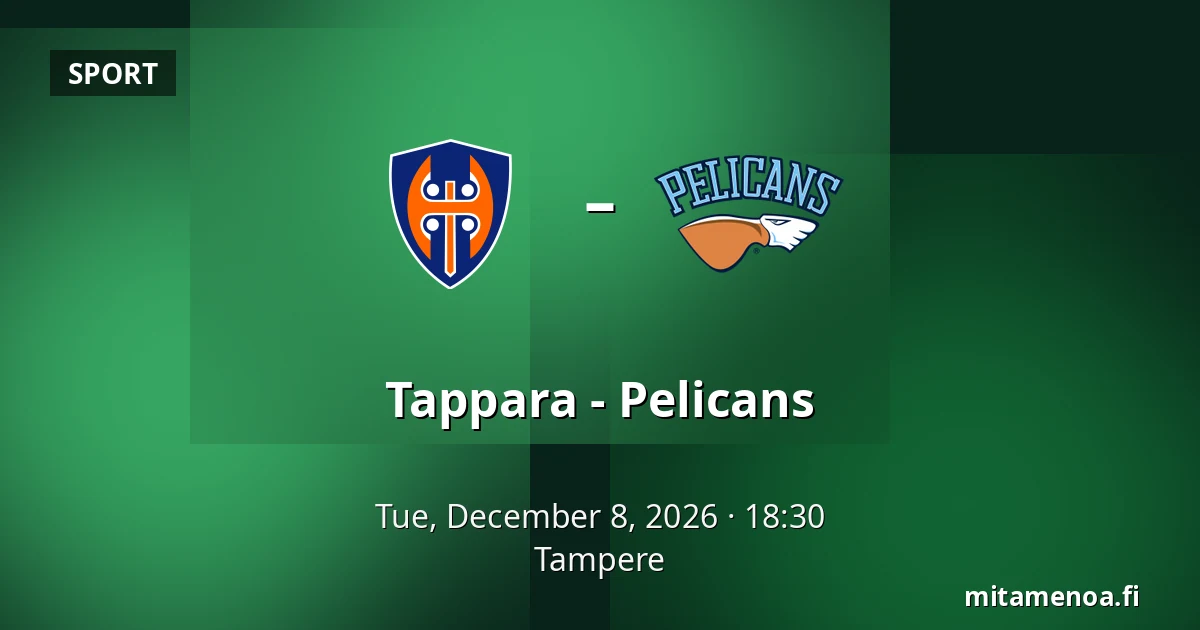 Tappara – Pelicans — Tampere