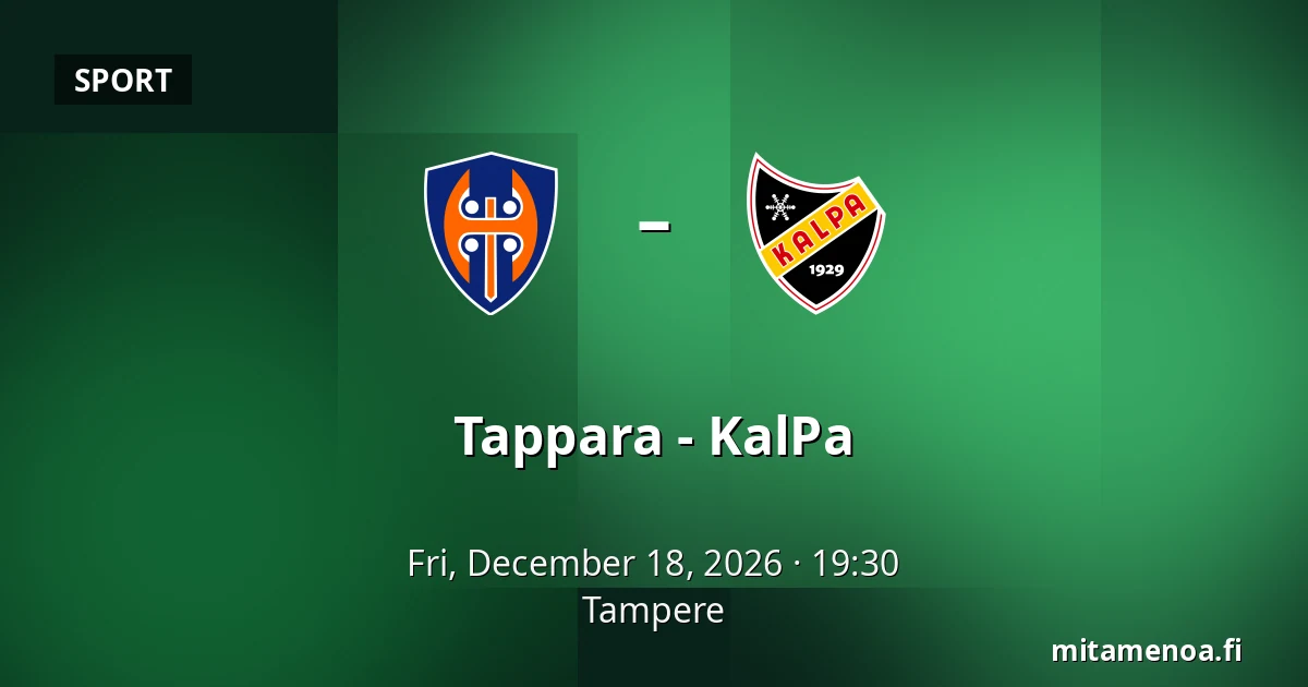 Tappara – KalPa — Tampere