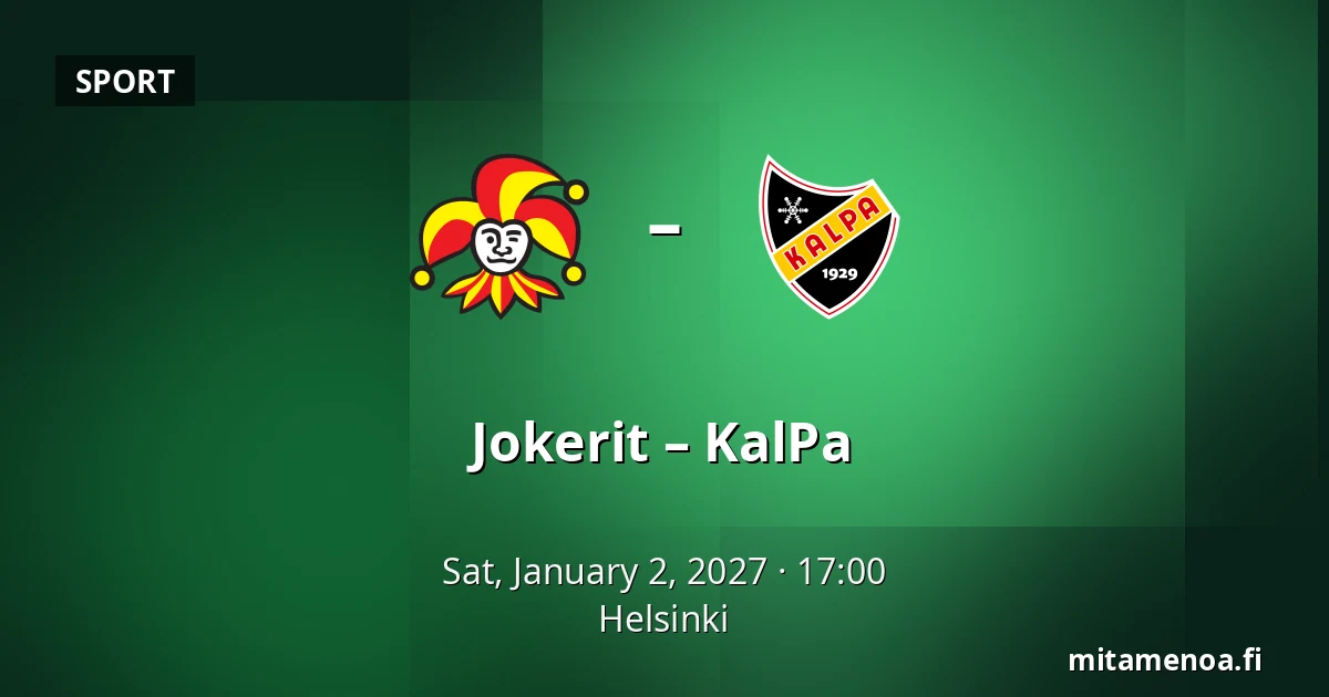 Jokerit – KalPa — Helsinki