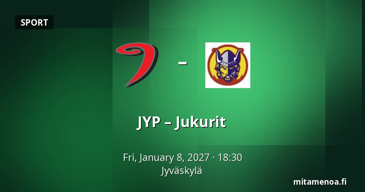 JYP – Jukurit — Jyväskylä