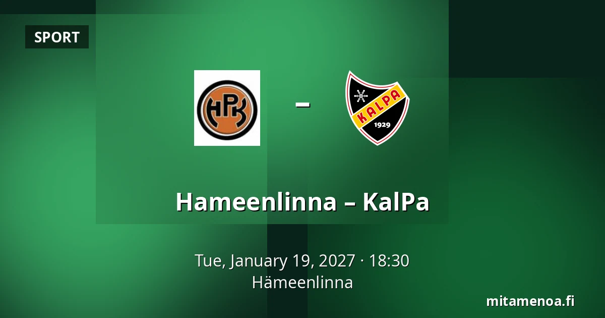 Hameenlinna – KalPa — Hämeenlinna