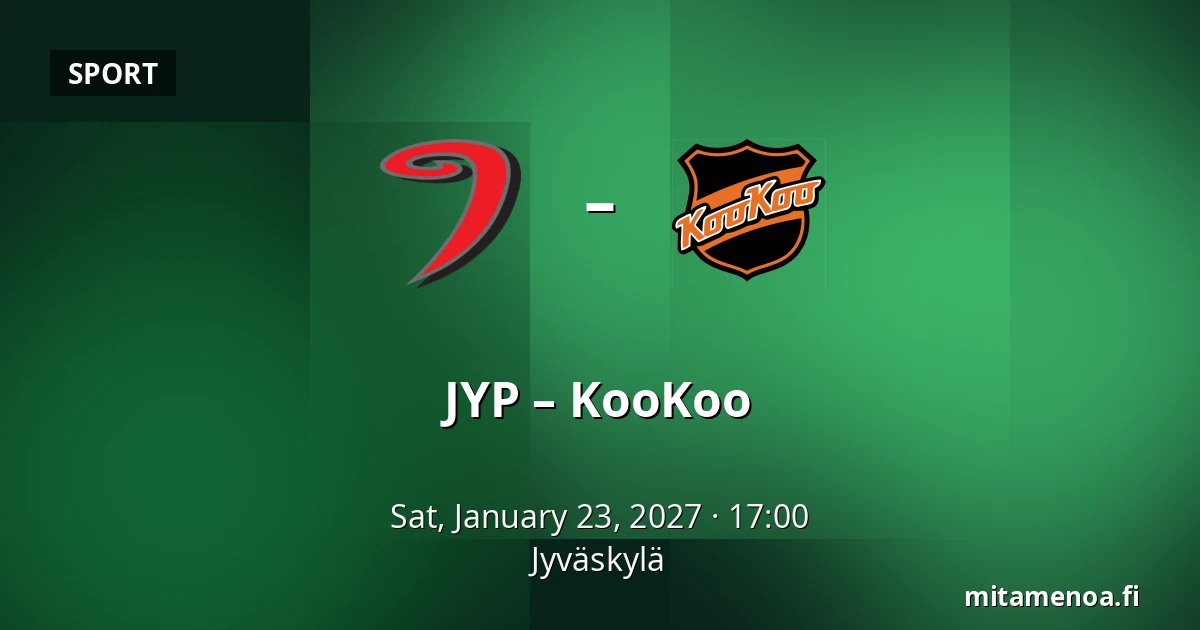 JYP – KooKoo — Jyväskylä