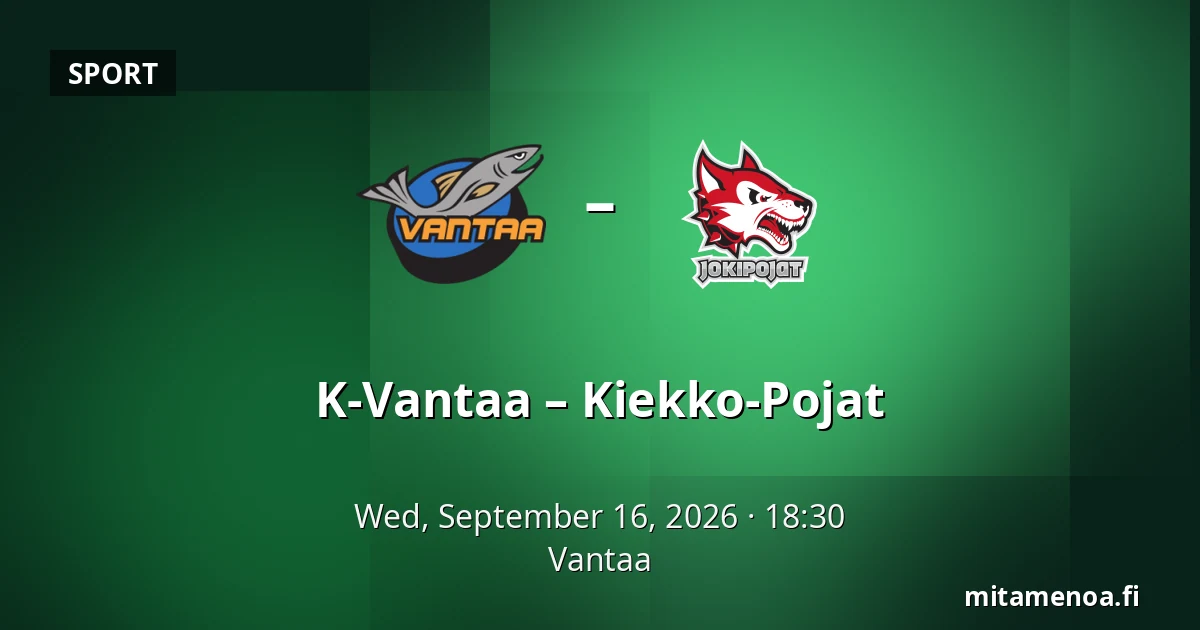K-Vantaa – Kiekko-Pojat — Vantaa