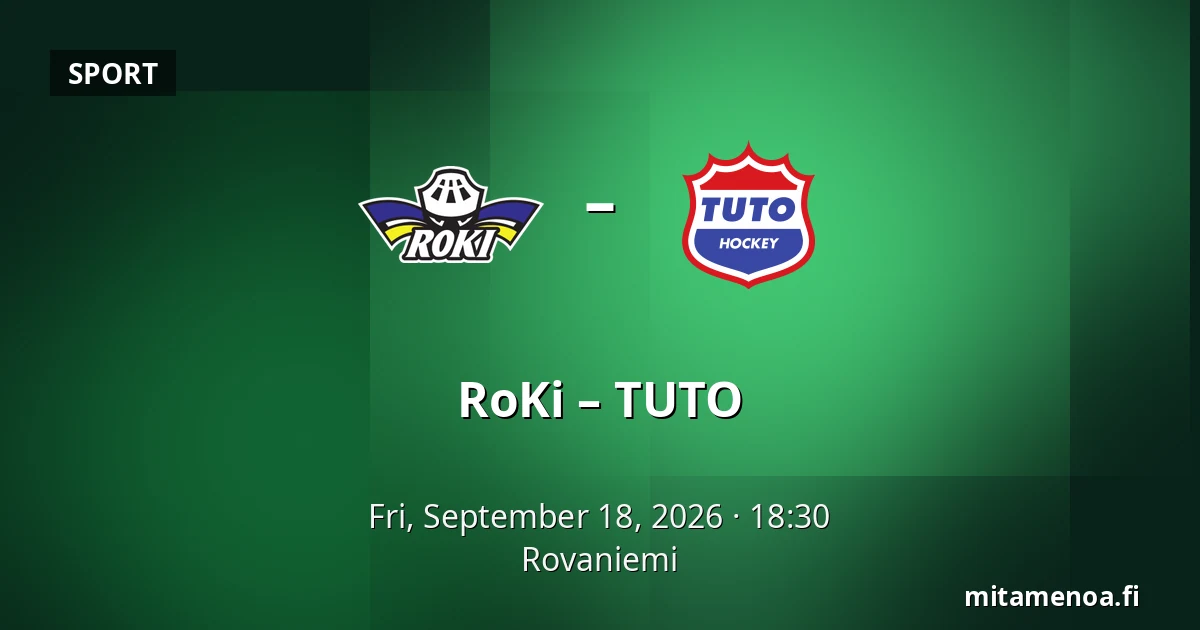 RoKi – TUTO — Rovaniemi