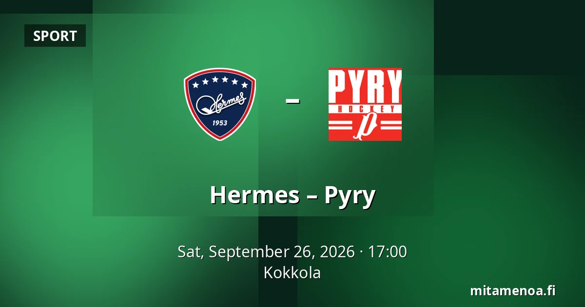 Hermes – Pyry — Kokkola