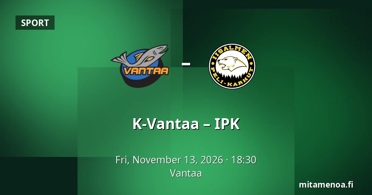 K-Vantaa – IPK — Vantaa
