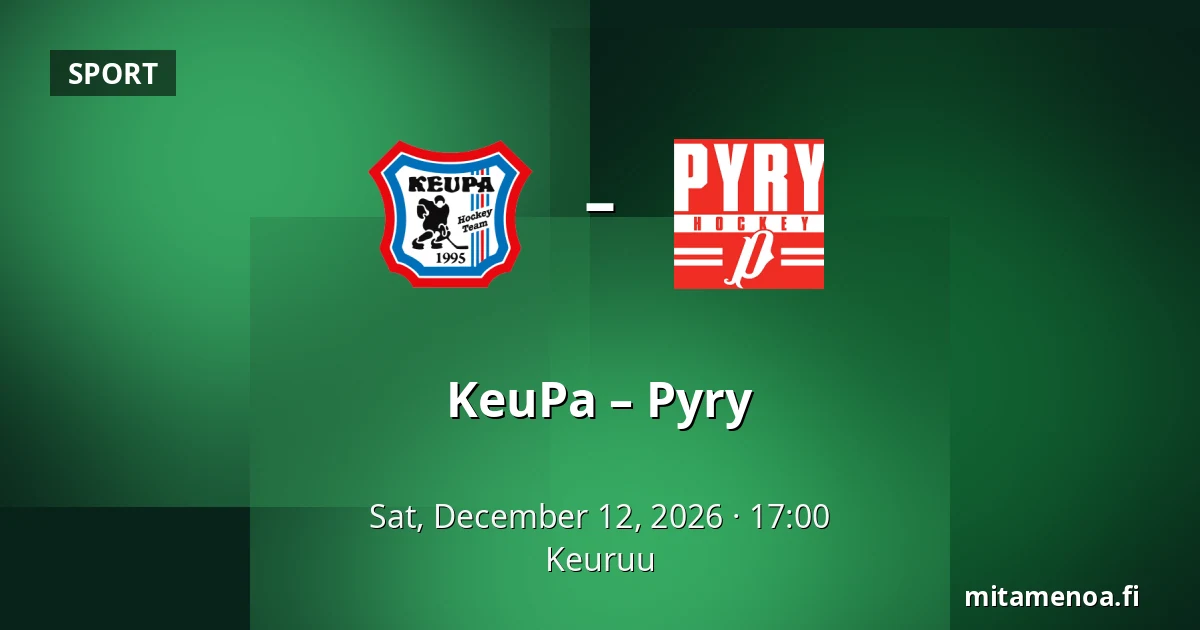 KeuPa – Pyry — Keuruu