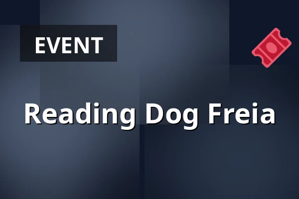 Reading Dog Freia — Laajalahden kirjasto, Espoo