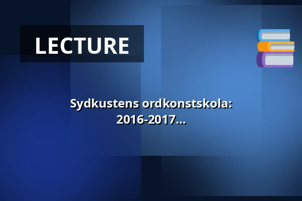 Sydkustens ordkonstskola: Gestaltningsgänget - 9-10-year-olds, born 2016-2017 — Annantalo, Helsinki