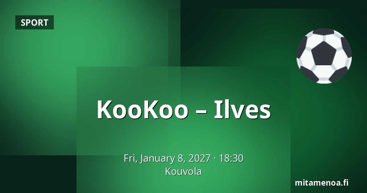KooKoo – Ilves — Kouvola