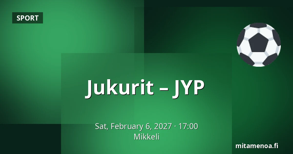Jukurit – JYP — Mikkeli