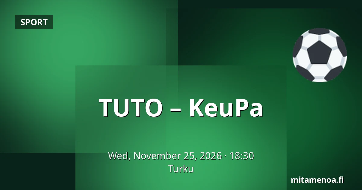 TUTO – KeuPa — Turku