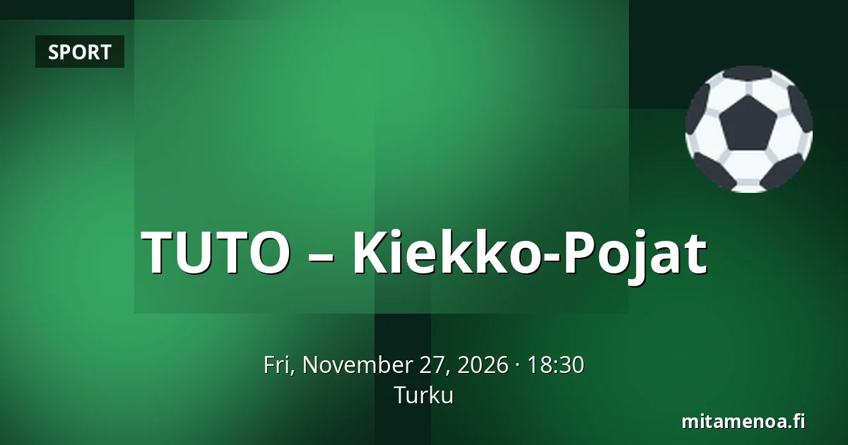 TUTO – Kiekko-Pojat — Turku