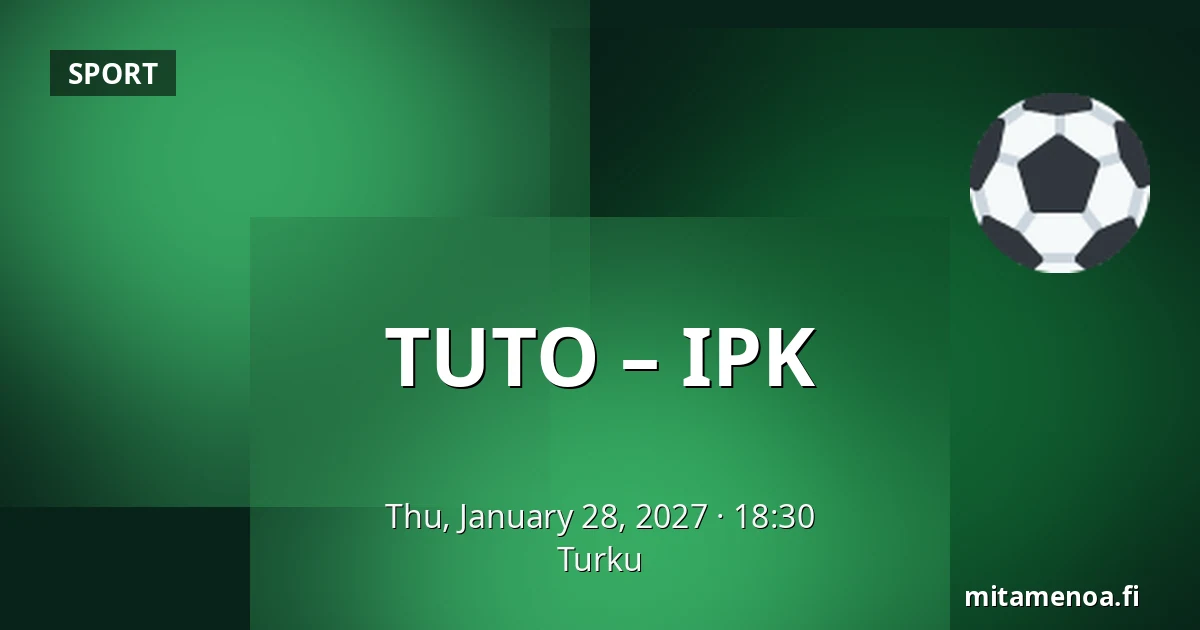TUTO – IPK — Turku