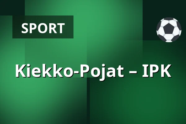 Kiekko-Pojat – IPK — Joensuu