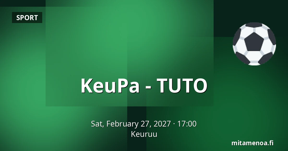 KeuPa – TUTO — Keuruu