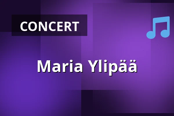 Maria Ylipää — Veikkaus Arena, Helsinki