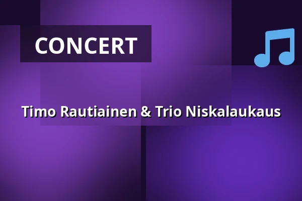 Timo Rautiainen & Trio Niskalaukaus — Circus Live, Kuopio